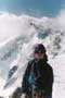 Carol high in the Alps