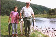 3 Salmon with the fly, River Spey. James S. James F.