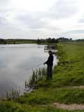 Rainbow fishing at Blencarn