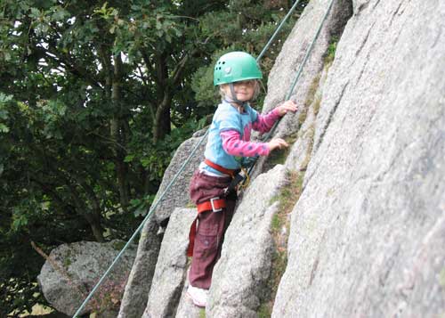 Climbing. Family Adventure Day