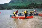 Dads & Lads canoeing Ullswater