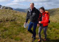 Carol and Richard LAMM mountain marathon 2010 Glen Fyne